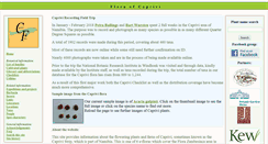 Desktop Screenshot of capriviflora.com